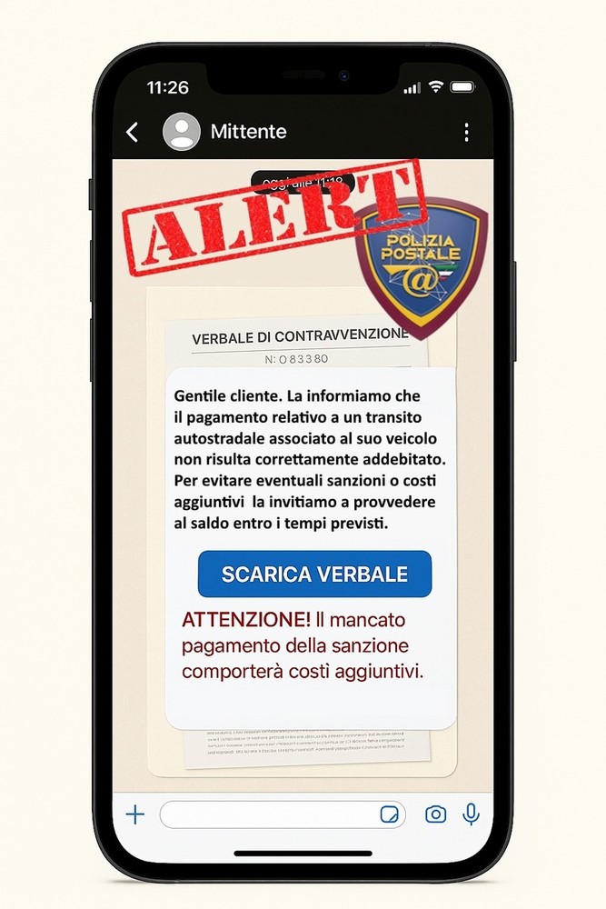 WhatsApp, nuova truffa sui pedaggi: finti messaggi di Autostrade per l’Italia WhatsApp, nuova truffa sui pedaggi: finti messaggi di Autostrade per l’Italia