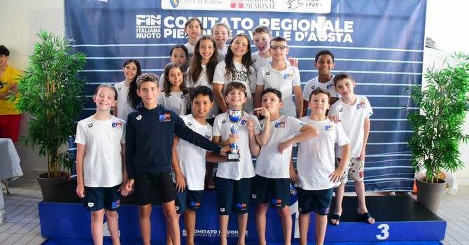 Libertas Nuoto Novara, terzo posto regionale da record per gli Esordienti B Libertas Nuoto Novara, terzo posto regionale da record per gli Esordienti B