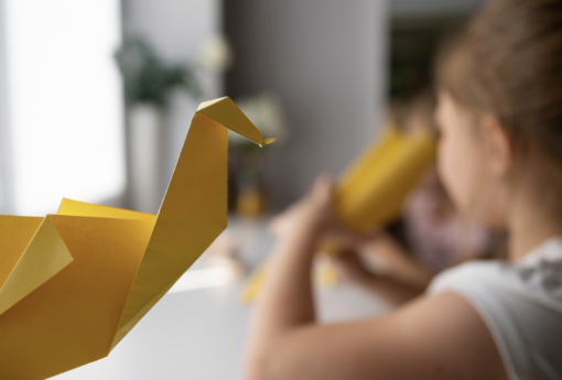 Laboratorio di origami alla Fondazione Tangorra