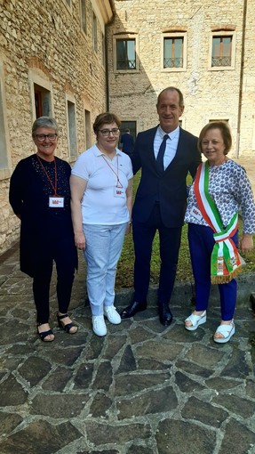 L’assessora Colle di Orta San Giulio all’assemblea dei borghi più d’Italia