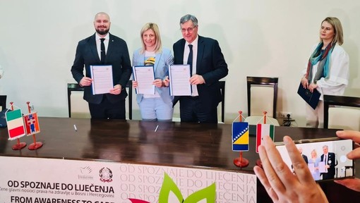 Piemonte e Bosnia-Erzegovina firmano protocollo di cooperazione per la lotta ai tumori femminili