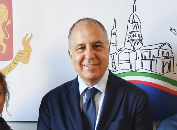 Il questore di Novara Fabrizio La Vigna