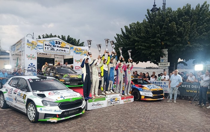 Ivan Carmellino e Massimo Minazzi trionfano al 32° Rally del Rubinetto