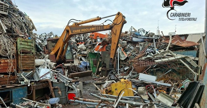 Gattico-Veruno, sequestrato impianto di trattamento metalli