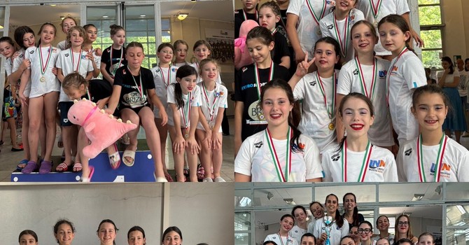 Sincronizzato, la società Libertas Nuoto Novara campionessa regionale Sincronizzato, la società Libertas Nuoto Novara campionessa regionale
