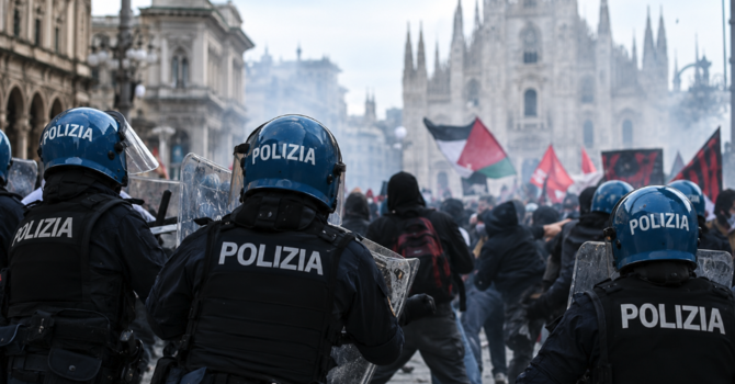Scontri a Milano, coinvolti anche giovani del Novarese: un 14enne sottoposto a misure cautelari Scontri a Milano, coinvolti anche giovani del Novarese: un 14enne sottoposto a misure cautelari