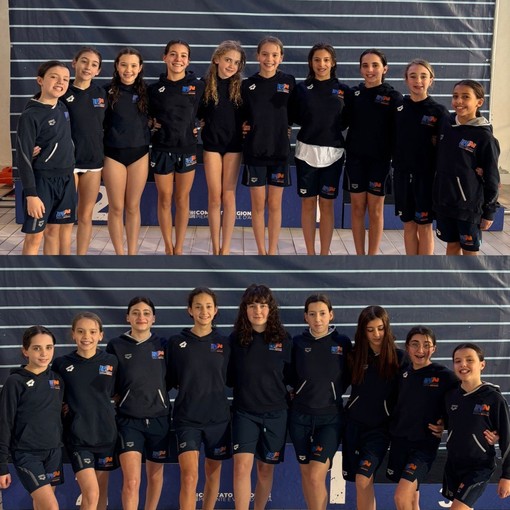 Le “Ondine” Libertas Nuoto Novara brillano a Torino: pioggia di medaglie e un titolo regionale