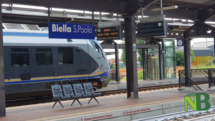 Biella-Novara, RfI presenta gli studi: elettrificazione e interventi di velocizzazione con riduzione dei tempi per 7 minuti a corsa (foto di repertorio)