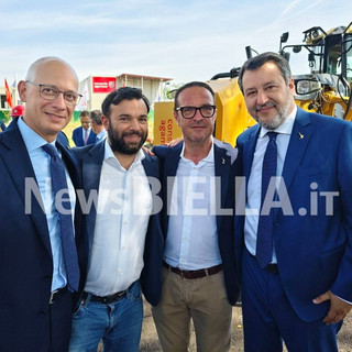 Treni, Salvini sulla Biella-Novara: “Pronti a partire ma serviranno 3 anni di stop per lavori. Serve l’ok del territorio” FOTO e VIDEO