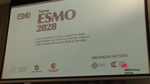 Tumori: Milano ospiterà Esmo 2028, il congresso europeo di oncologia Tumori: Milano ospiterà Esmo 2028, il congresso europeo di oncologia
