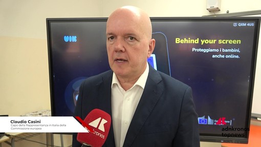 Casini (Commissione Ue): "Sosteniamo progetto 'Behind Your Screen' per proteggere i giovani e il nostro futuro"