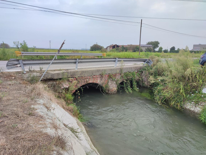 SP 15 “Fara–Borgovercelli”: approvato il progetto di consolidamento del ponte storico sulla Roggia Bolgora