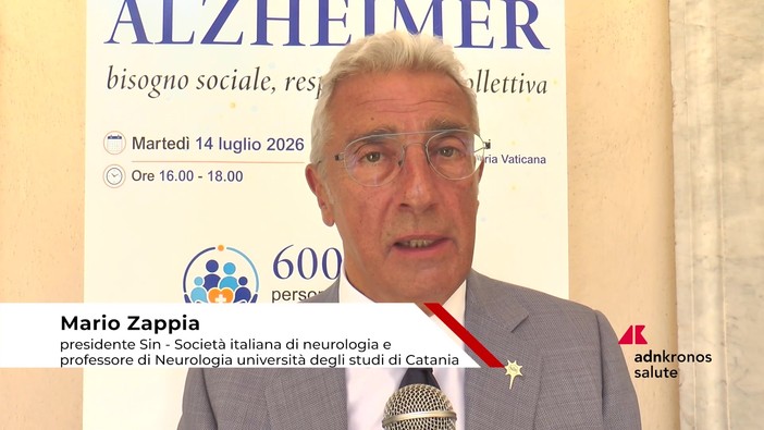 Salute: Zappia (Sin), 'nuove terapie ritardano evoluzione dell'Alzheimer'