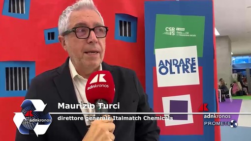 Turci (Italmatch): "Impegno concreto per l'ambiente, nostro obiettivo è chimica green" Turci (Italmatch): "Impegno concreto per l'ambiente, nostro obiettivo è chimica green"