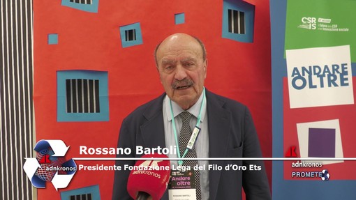 Salone Csr 2026: Bartoli (Lega del Filo d'Oro), 'aspiriamo a concretizzare servizi nuovi e più estesi' Salone Csr 2026: Bartoli (Lega del Filo d'Oro), 'aspiriamo a concretizzare servizi nuovi e più estesi'