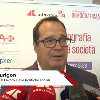 Durigon: "Governo sta dando risposte al problema del calo demografico" Durigon: "Governo sta dando risposte al problema del calo demografico"