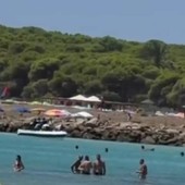 Sardegna, nuovo sbarco di migranti tra i bagnanti dopo l'incidente a Su Giudeu Sardegna, nuovo sbarco di migranti tra i bagnanti dopo l'incidente a Su Giudeu