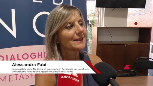 Tumori: Fabi (Gemelli), 'sacituzumab govitecan rallenta progressione e migliora sopravvivenza in mTnbc' Tumori: Fabi (Gemelli), 'sacituzumab govitecan rallenta progressione e migliora sopravvivenza in mTnbc'