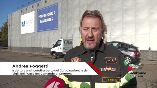 Fiere: ispettore Foggetti (VdF Cremona), 'soccorritori e demolitori devono poter gestire rischi legati a nuovi vettori energetici' Fiere: ispettore Foggetti (VdF Cremona), 'soccorritori e demolitori devono poter gestire rischi legati a nuovi vettori energetici'