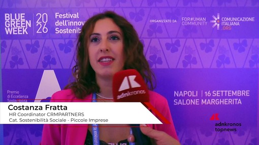 Blue Green Economy Award 2026: Fratta (CRMpartners S.r.l ), 'la persona innanzitutto dietro ogni azienda' Blue Green Economy Award 2026: Fratta (CRMpartners S.r.l ), 'la persona innanzitutto dietro ogni azienda'