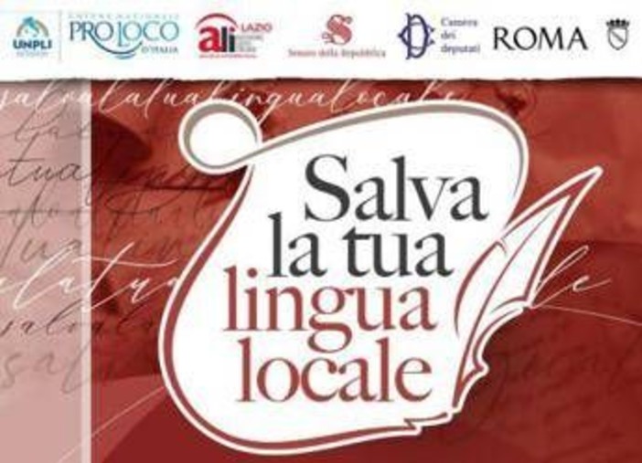 'Salva la tua lingua locale', domani in Campidoglio la premiazione