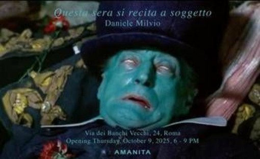 Amanita apre nuova galleria a Roma, in mostra Daniele Milvio