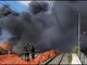 Incendio a Pompei vicino ai binari, stop alla Circumvesuviana