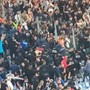 Roma-Slovan Bratislava, scontri tra polizia e tifosi nel settore ospiti