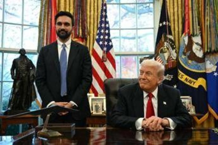 Trump riceve Mamdani: "Sarà sindaco eccezionale. Mi chiama despota? Sentito di peggio" Trump riceve Mamdani: "Sarà sindaco eccezionale. Mi chiama despota? Sentito di peggio"