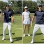 Sinner, buca a golf ed esultanza... alla Ronaldo Sinner, buca a golf ed esultanza... alla Ronaldo