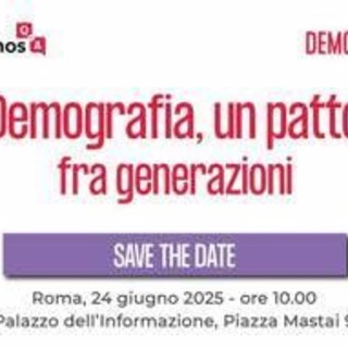 'Demografia, un patto fra generazioni', il 24 giugno l'evento Adnkronos Q&amp;A