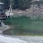 Lago Ghedina, il titolare del ristorante sulla riva: "Bacino pieno solo a metà, già perso 25% fatturato"
