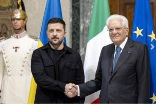 Ucraina, incontro Mattarella-Zelensky: &quot;Pieno sostegno Italia a Kiev&quot;