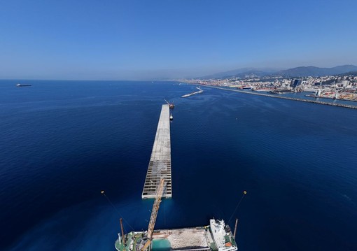 Webuild, la nuova Diga Foranea di Genova raggiunge 1,5 chilometri di lunghezza