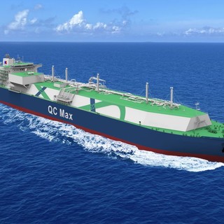 Cina, al via la costruzione di una mega nave per il trasporto di GNL