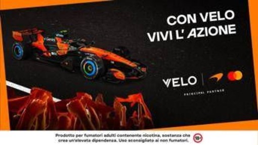 F1, a Monza Velo torna in pista al fianco del team McLaren Mastercard Formula 1 Team