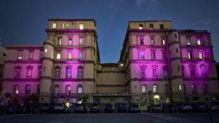 Tumori, nel mese della prevenzione femminile l'Università Vanvitelli si tinge di rosa Tumori, nel mese della prevenzione femminile l'Università Vanvitelli si tinge di rosa