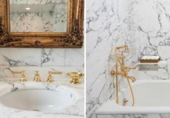 Trump rifà il bagno alla Casa Bianca, marmo e oro per il presidente Trump rifà il bagno alla Casa Bianca, marmo e oro per il presidente