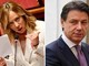 Legge elettorale, Meloni al M5S: "Con queste regole il vostro presidente non arrivava a Chigi". E Conte replica