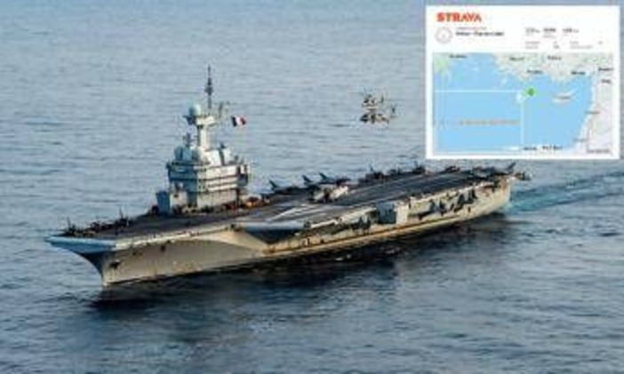 Il caso 'StravaLeaks': così un’app fitness ha rivelato la posizione della 'Charles de Gaulle' Il caso 'StravaLeaks': così un’app fitness ha rivelato la posizione della 'Charles de Gaulle'