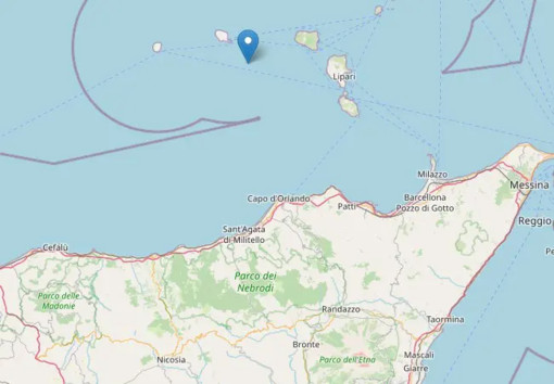 Scosse di terremoto al largo isole Eolie, la più forte di magnitudo 3.7