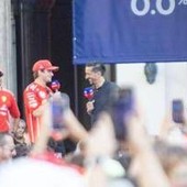 Gp Monza, la promessa di Hamilton e Leclerc: "Qui per vincere" Gp Monza, la promessa di Hamilton e Leclerc: "Qui per vincere"