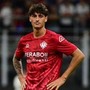 Floriani Mussolini, esordio in A con la Cremonese: &quot;Un sogno&quot;. Dietro la maglia il nome per evitare polemiche
