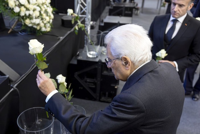 Mattarella alla cerimonia in memoria delle vittime dell’incendio di Crans-Montana Mattarella alla cerimonia in memoria delle vittime dell’incendio di Crans-Montana