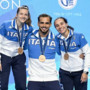 Italscherma rompe il ghiaccio, primi tre bronzi ai Mondiali di Tbilisi