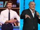 Gerry Scotti e Stefano De Martino, l'abbraccio e l'appello: "Fateci finire alle 21.30"