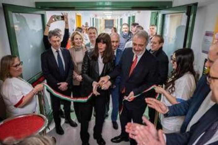 Rocca ha inaugurato l’unità di geriatria del Policlinico Tor Vergata