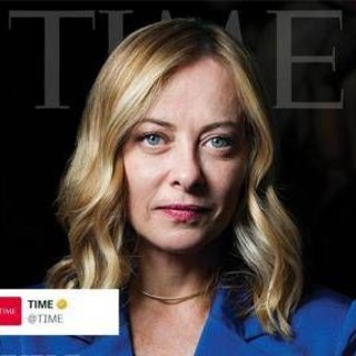 Giorgia Meloni sulla copertina del Time