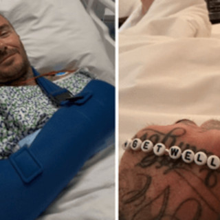 David Beckham ricoverato in ospedale, Victoria: &quot;Guarisci presto papino&quot;