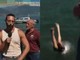 Mario Acampa, inviato di Camper, si spoglia e si getta nel lago in diretta tv: "Grazie a tutti"